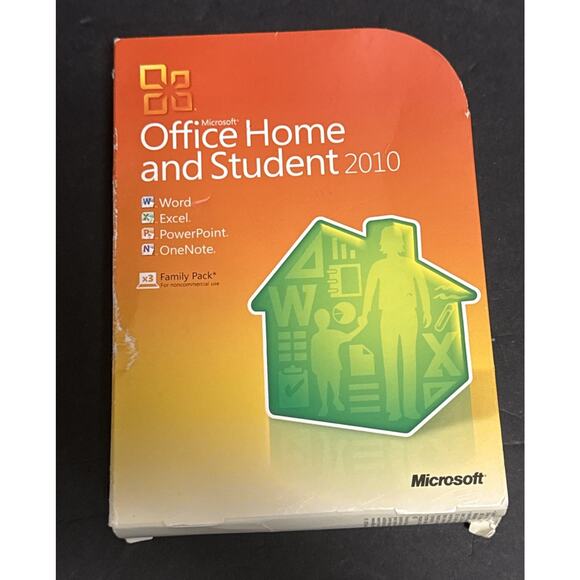 Microsoft Office 2010 Home and Student Family Pack Licensed For 3PCs Retail Box - Picture 5 of 6